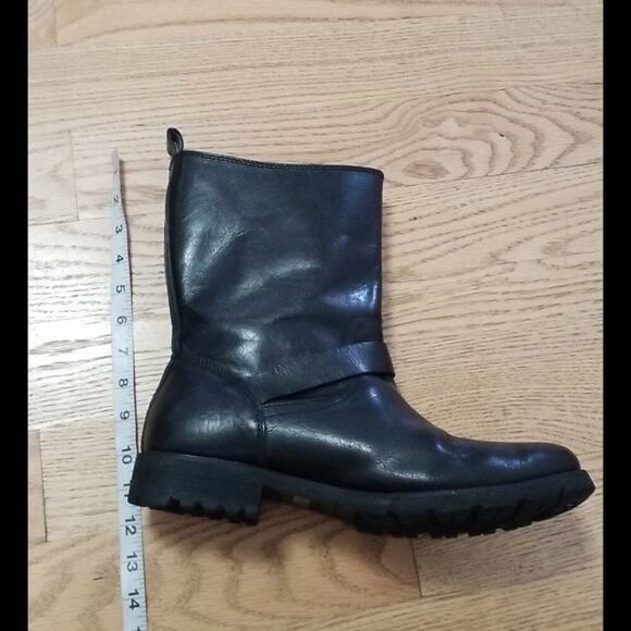 CALVIN KLEIN JEANS MEN'S THEO LEATHER BOOTS SZ  10 - Picture 5 of 5